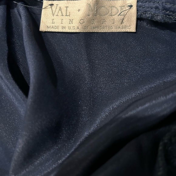 Val Mod Intimates Size Small Lace Front Cami Came sole Night Wear Slip Dress - Picture 5 of 6